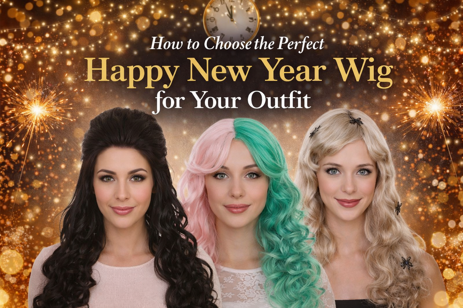 How to Choose the Perfect Happy New Year Wig for Your Outfit