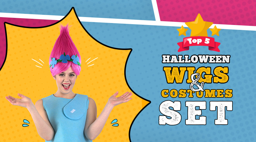Top 5 Halloween Wigs and Costumes Set