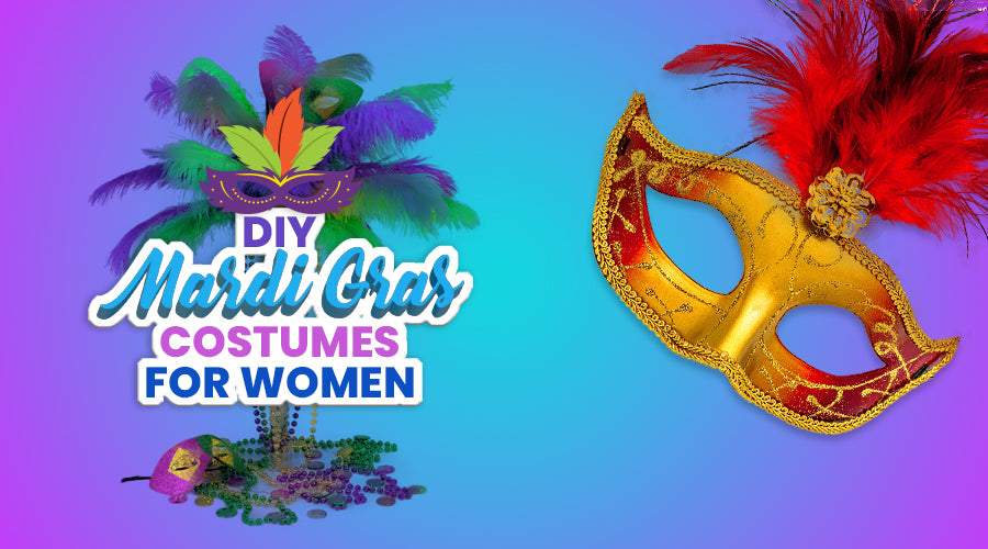 DIY Mardi Gras costume
