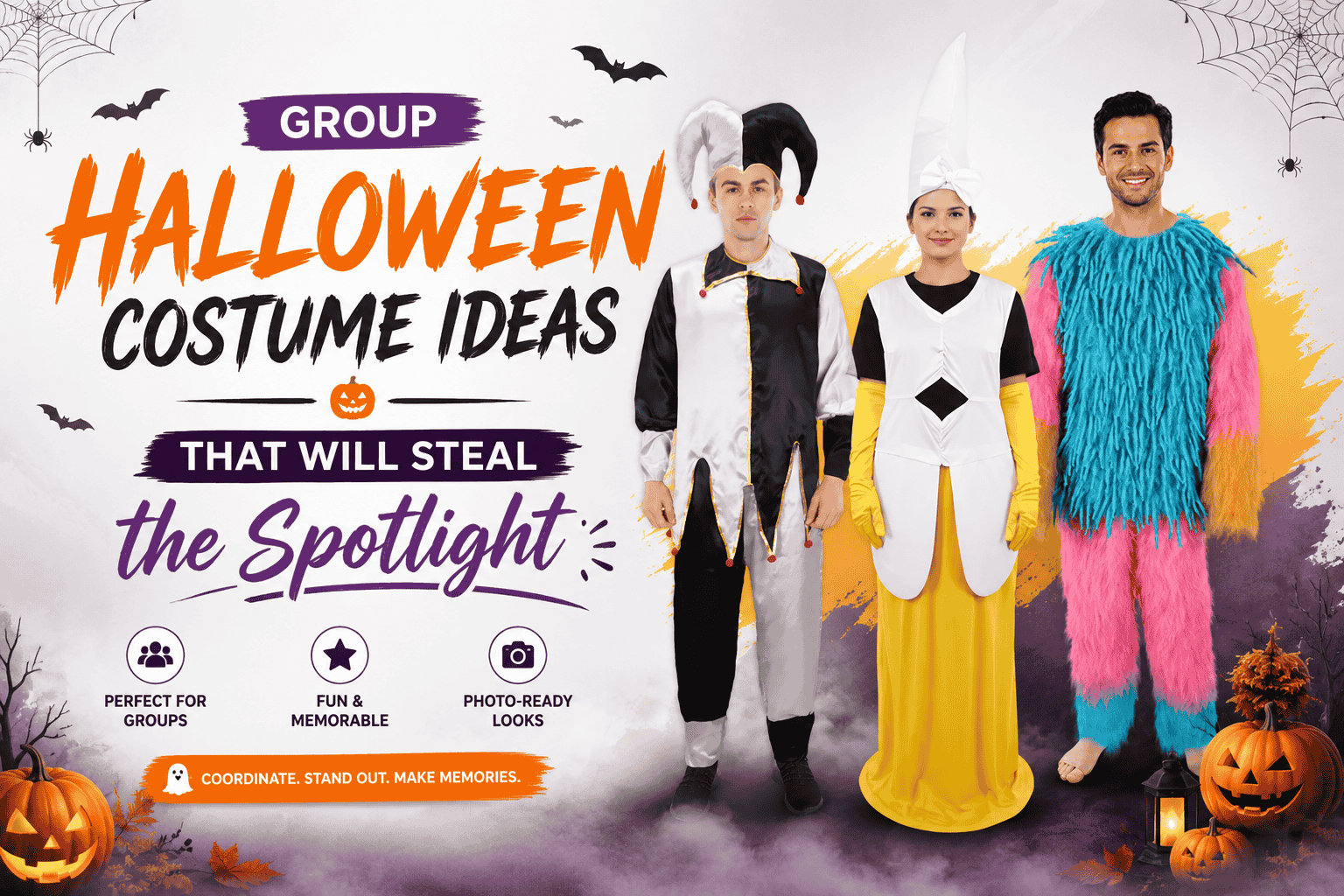 Group Halloween Costume Ideas That Will Steal the Spotlight