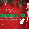 Kids Christmas Costumes with Wigs – Magical Holiday Looks for Festive Fun