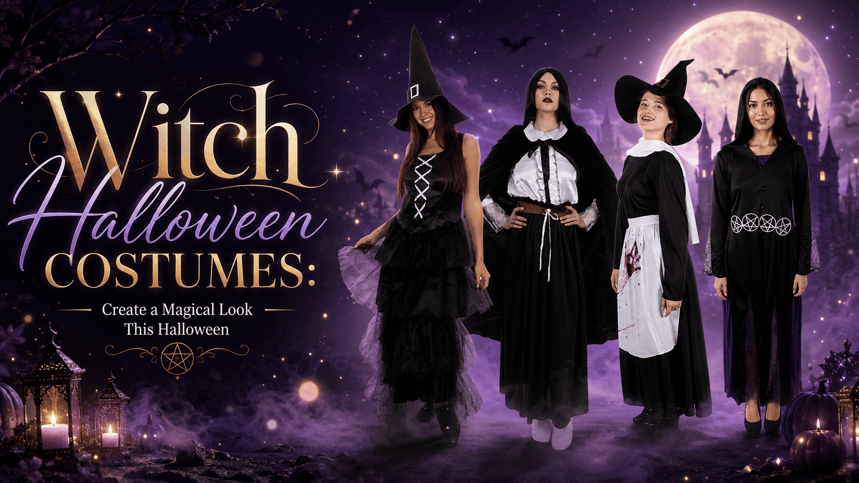 Witch Halloween Costumes: Create a Magical Look This Halloween