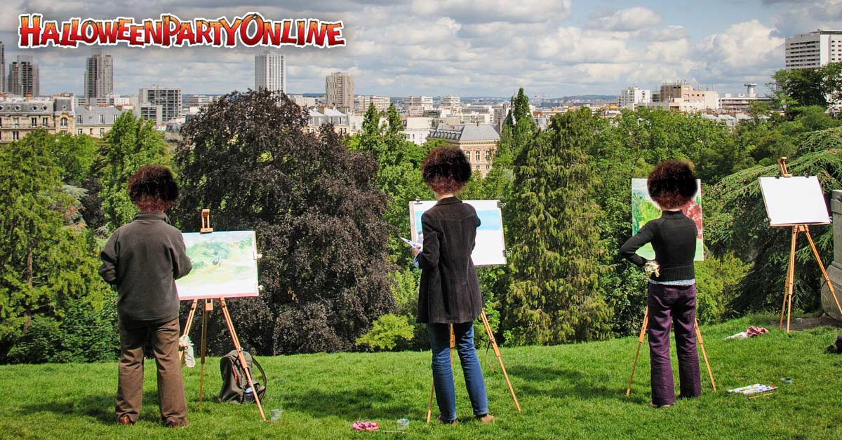How To Throw a Bob Ross Party