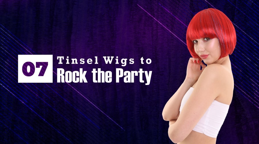 7 Tinsel Wigs to Rock the Party