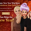 Happy New Year Wig Ideas to Transform Your Party Look
