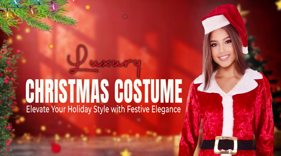 Luxury Christmas Costume – Elevate Your Holiday Style with Festive Elegance