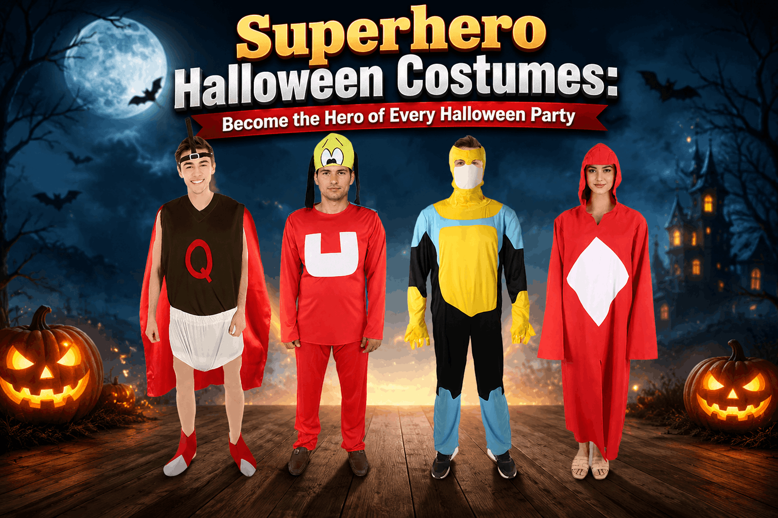 Superhero Halloween Costumes: Become the Hero of Every Halloween Party