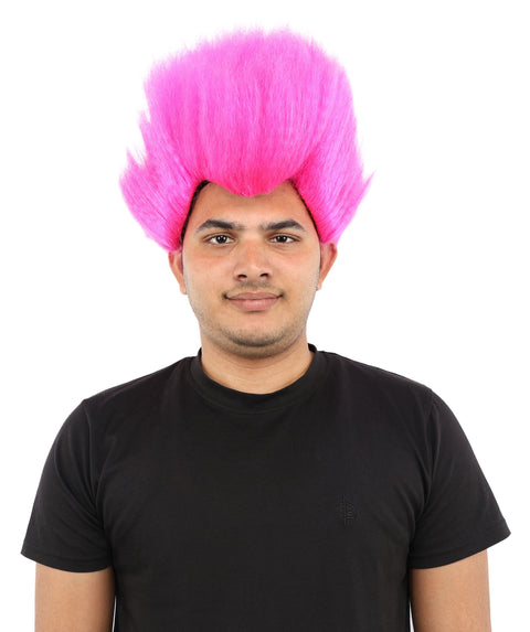 Hades God of Death | Multiple Color  Fake Flame Spikes | Flame-retardant Synthetic Fiber