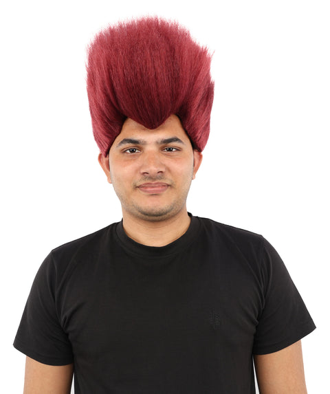 Hades God of Death | Multiple Color  Fake Flame Spikes | Flame-retardant Synthetic Fiber