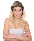 Sitcom Womens Wig | Blond Curly Character Cosplay Halloween Wig