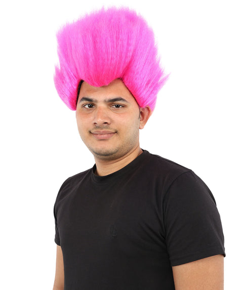 Hades God of Death | Multiple Color  Fake Flame Spikes | Flame-retardant Synthetic Fiber