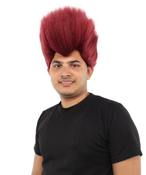 Hades God of Death | Multiple Color  Fake Flame Spikes | Flame-retardant Synthetic Fiber