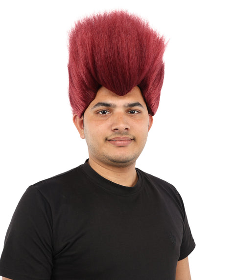 Hades God of Death | Multiple Color  Fake Flame Spikes | Flame-retardant Synthetic Fiber