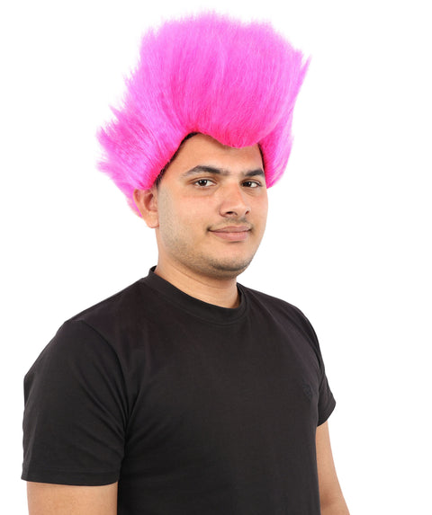 Hades God of Death | Multiple Color  Fake Flame Spikes | Flame-retardant Synthetic Fiber