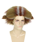 Unisex Musical Brown & White Wig Collections | Super Size Jumbo Wig | Premium Breathable Capless Cap