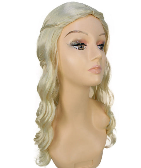 Blonde Medieval Noble Girl Wig