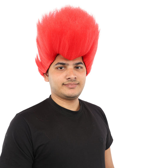 Hades God of Death | Multiple Color  Fake Flame Spikes | Flame-retardant Synthetic Fiber