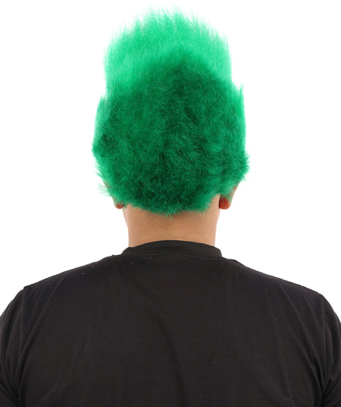 Hades God of Death | Multiple Color  Fake Flame Spikes | Flame-retardant Synthetic Fiber