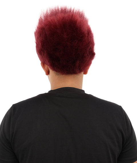 Hades God of Death | Multiple Color  Fake Flame Spikes | Flame-retardant Synthetic Fiber