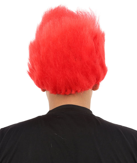 Hades God of Death | Multiple Color  Fake Flame Spikes | Flame-retardant Synthetic Fiber