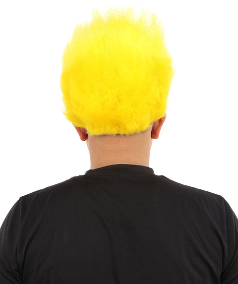 Hades God of Death | Multiple Color  Fake Flame Spikes | Flame-retardant Synthetic Fiber