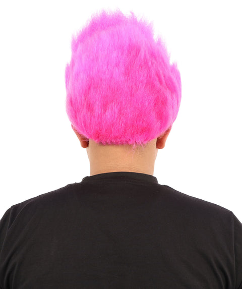 Hades God of Death | Multiple Color  Fake Flame Spikes | Flame-retardant Synthetic Fiber