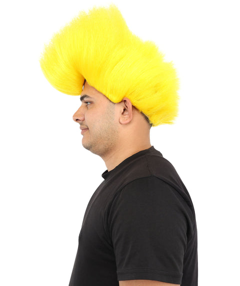 Hades God of Death | Multiple Color  Fake Flame Spikes | Flame-retardant Synthetic Fiber