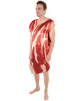 HPO Adult Unisex Food Friend Meat and Bacon Breakfast multiple Costume | Suitable for Halloween | Flame-retardant Synthetic Fabric