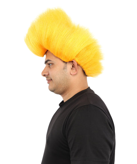 Hades God of Death | Multiple Color  Fake Flame Spikes | Flame-retardant Synthetic Fiber