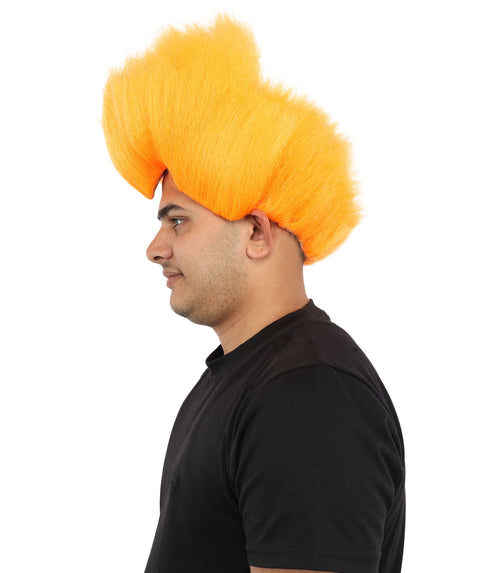 Hades God of Death | Multiple Color  Fake Flame Spikes | Flame-retardant Synthetic Fiber