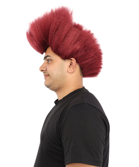 Hades God of Death | Multiple Color  Fake Flame Spikes | Flame-retardant Synthetic Fiber