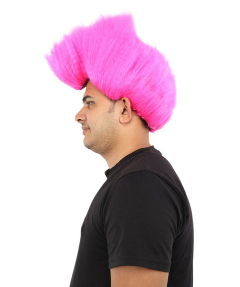 Hades God of Death | Multiple Color  Fake Flame Spikes | Flame-retardant Synthetic Fiber