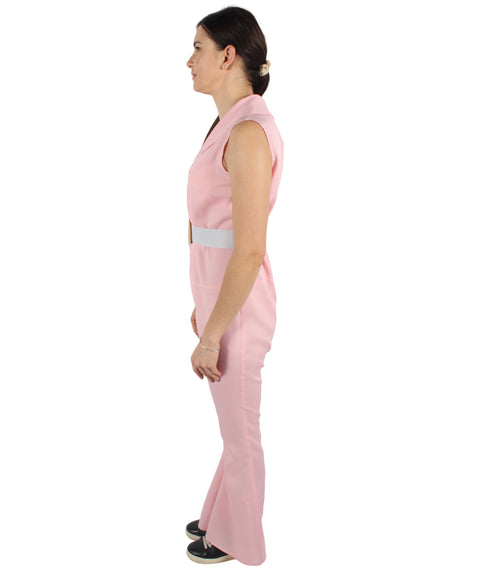 Adult Women's Trolls Dancing Queen Costume , Pink Cosplay Costume