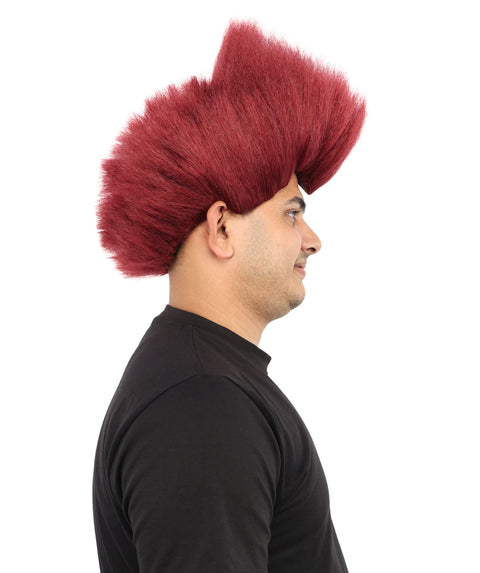 Hades God of Death | Multiple Color  Fake Flame Spikes | Flame-retardant Synthetic Fiber