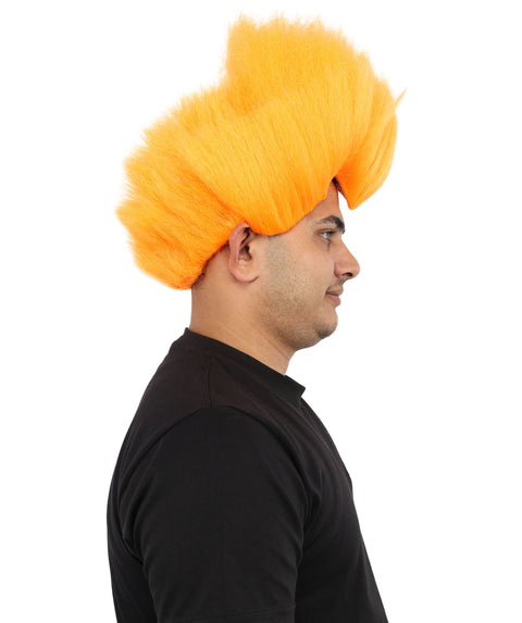 Hades God of Death | Multiple Color  Fake Flame Spikes | Flame-retardant Synthetic Fiber