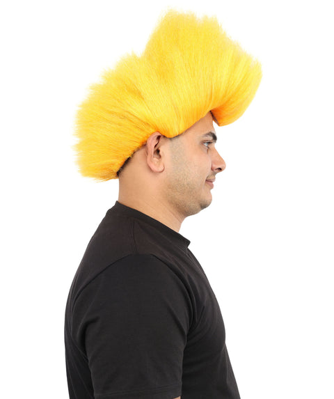 Hades God of Death | Multiple Color  Fake Flame Spikes | Flame-retardant Synthetic Fiber