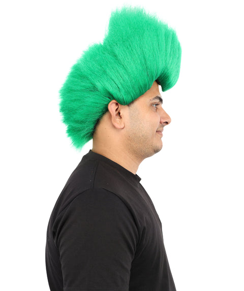 Hades God of Death | Multiple Color  Fake Flame Spikes | Flame-retardant Synthetic Fiber