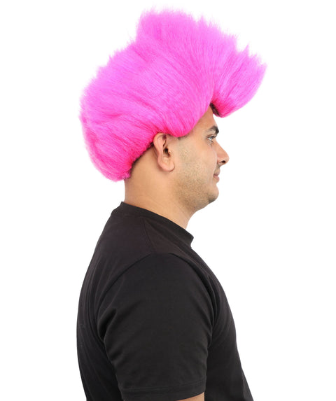 Hades God of Death | Multiple Color  Fake Flame Spikes | Flame-retardant Synthetic Fiber