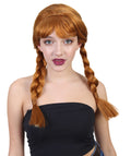 Country Princess Brown Orange Wig