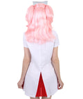 Miss Naughty Nurse White Costume and Headpiece