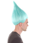 Unisex Troll Wig Collection , Assorted Colors Lots of Color Choices , Premium Breathable Capless Cap