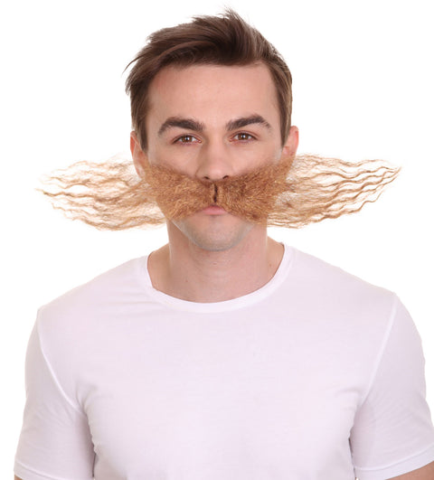 HPO Men's Dr Egg Head Mechanical Genius Curly Mustache Multiple Color Options
