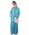 Adult Women's Handmaid Full Set Costume | Lt Blue Cosplay Costume