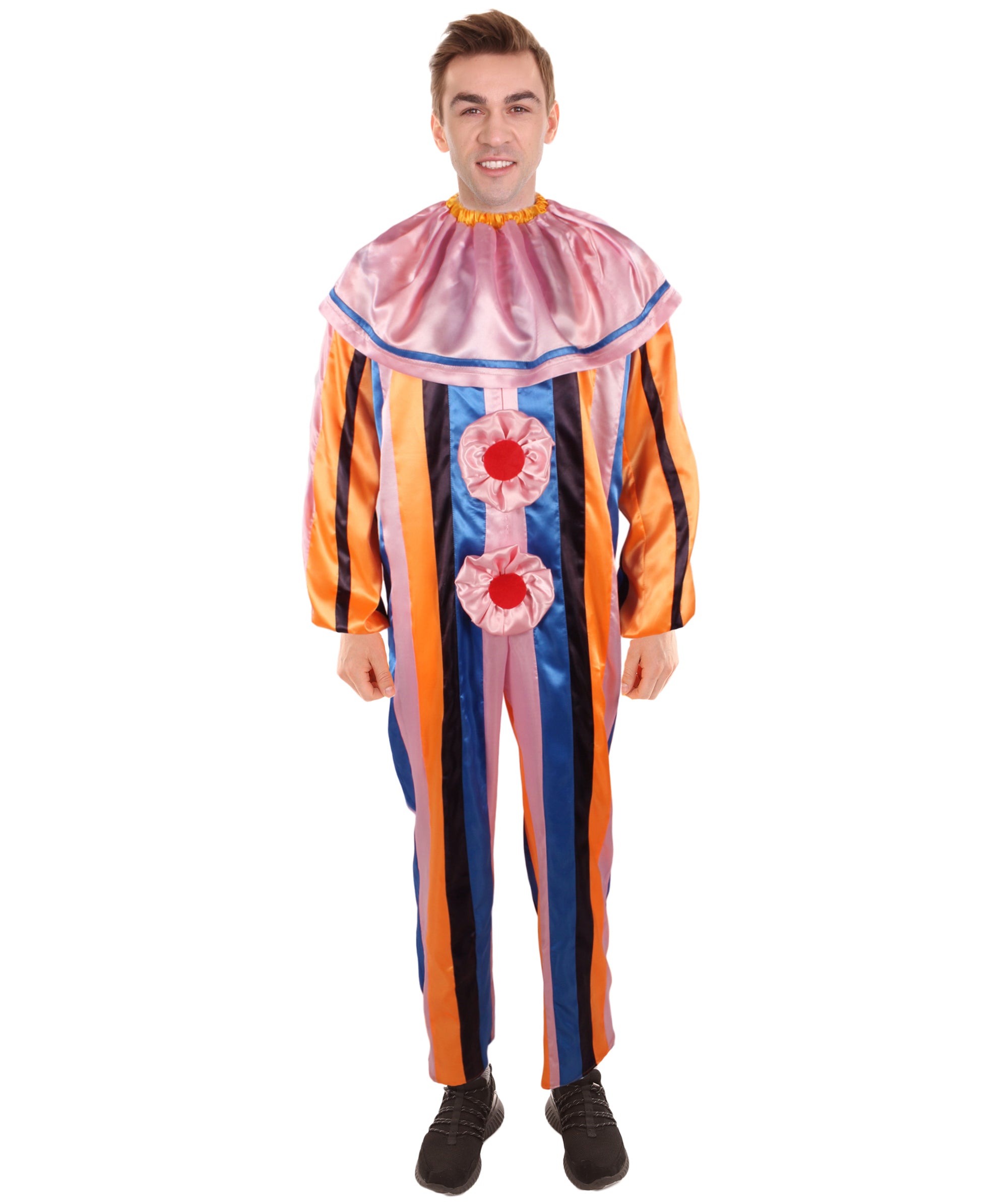 Multicolor Clown Circus Costume – HalloweenPartyOnline