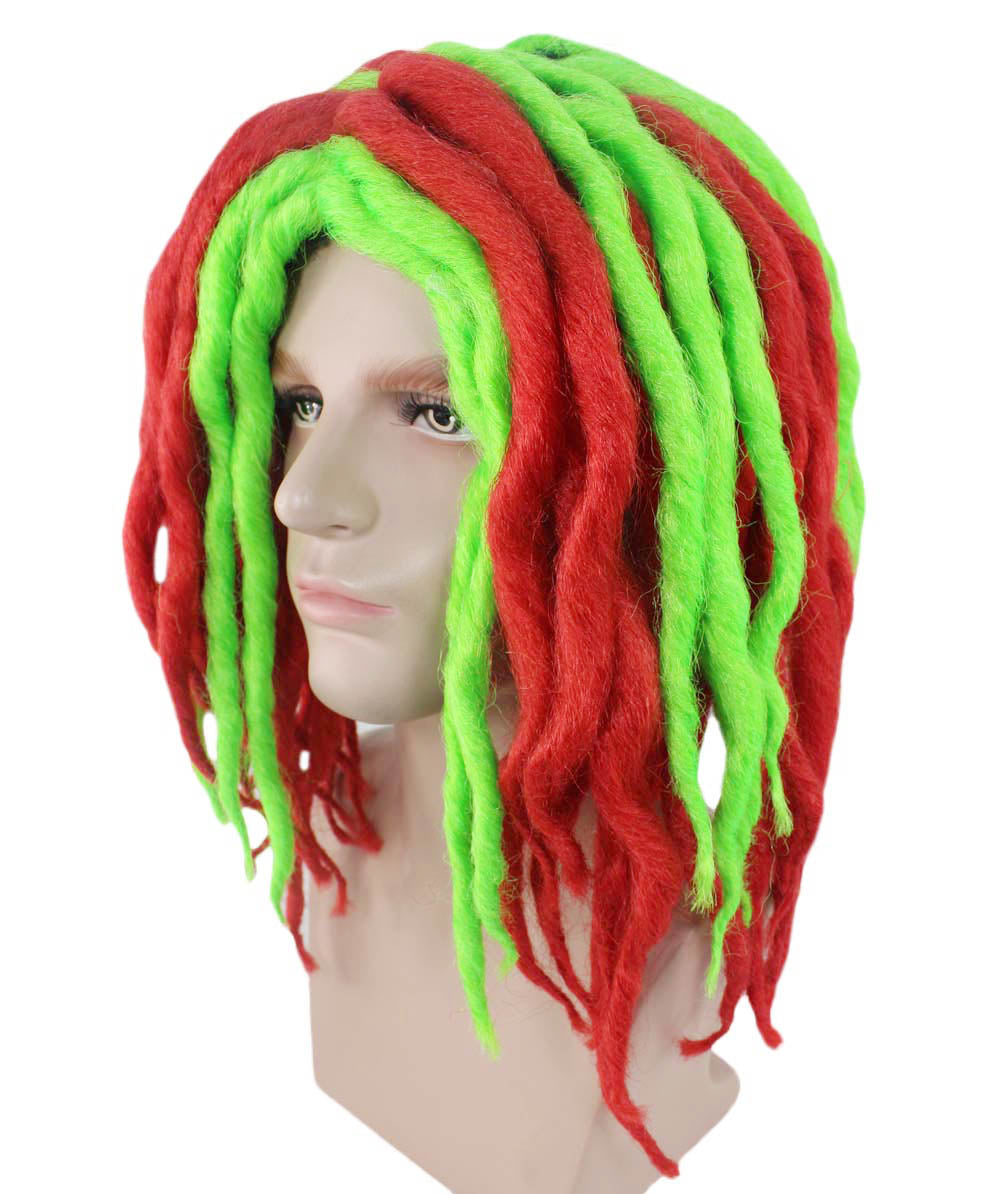 Rapper Christmas Dreadlock Wig - HalloweenPartyOnline