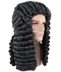 Colonial Judge Mens Wig | Black Historical Wigs