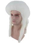 Adult Colonial White Historical Wigs | Premium Breathable Capless Cap.