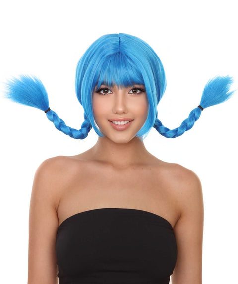 Bavarian Girl Women's Wig | Braided Cosplay Halloween Wig | Premium Breathable Capless Cap