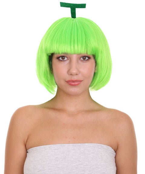 Melon Unisex Wig | Short Light Green Wig | Premium Breathable Capless Cap