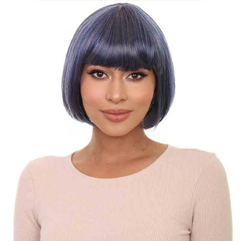 Women's Bob Wig | Short Fancy Cosplay Halloween Wig | Premium Breathable Capless Cap